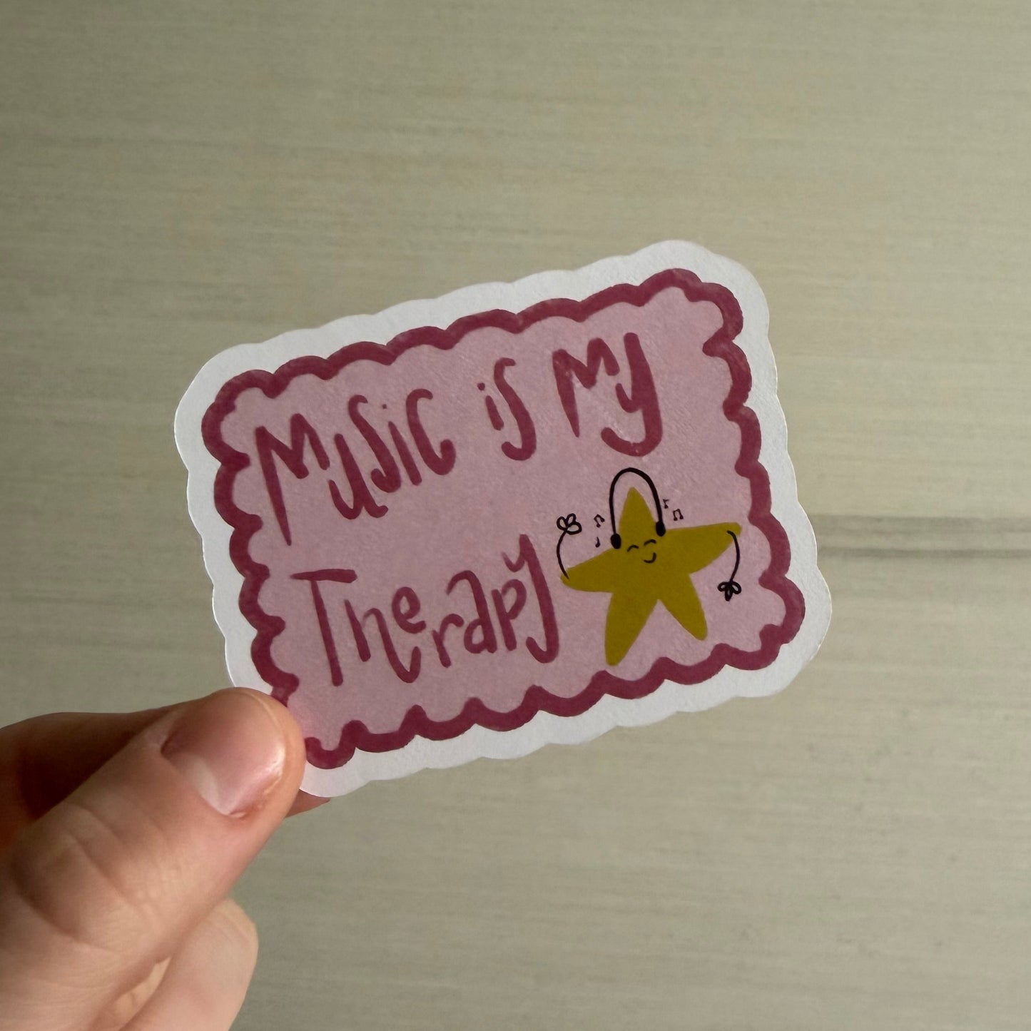 Music Therapy Sticker