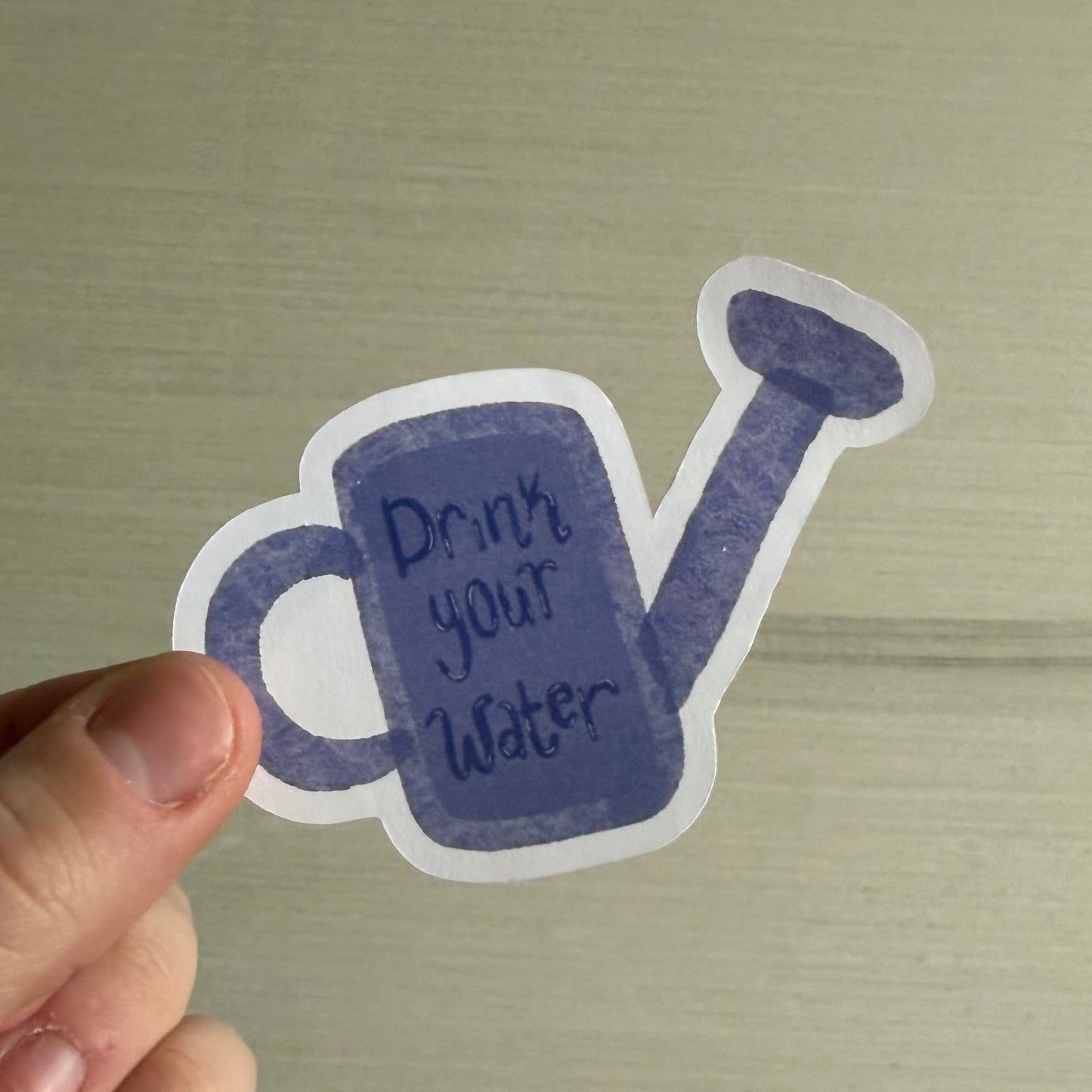 Drink Your Water Sticker