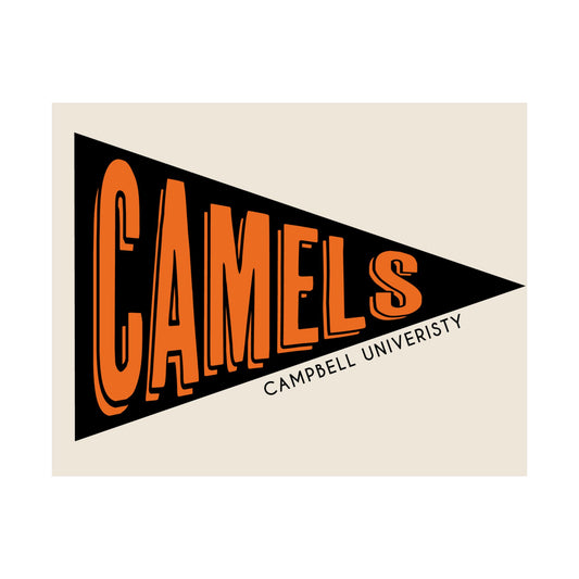 Camels Pennant- Black