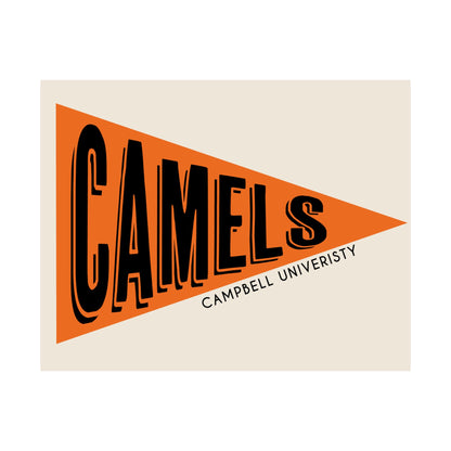 Camels Pennant- Orange
