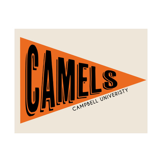 Camels Pennant- Orange