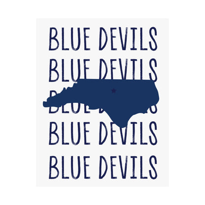 Blue Devils Poster
