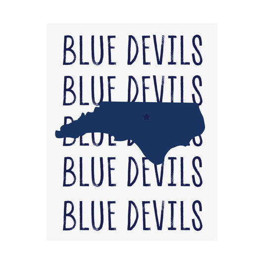 Blue Devils Poster