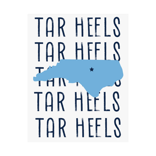 Tar Heels Poster