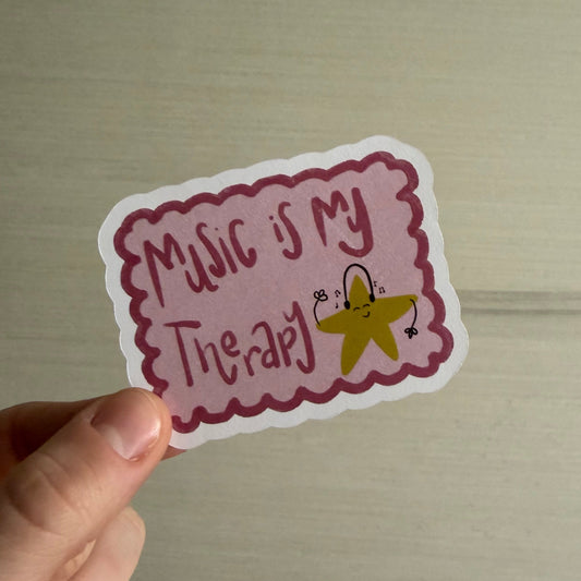 Music Therapy Sticker