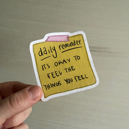 Daily Reminder Sticker