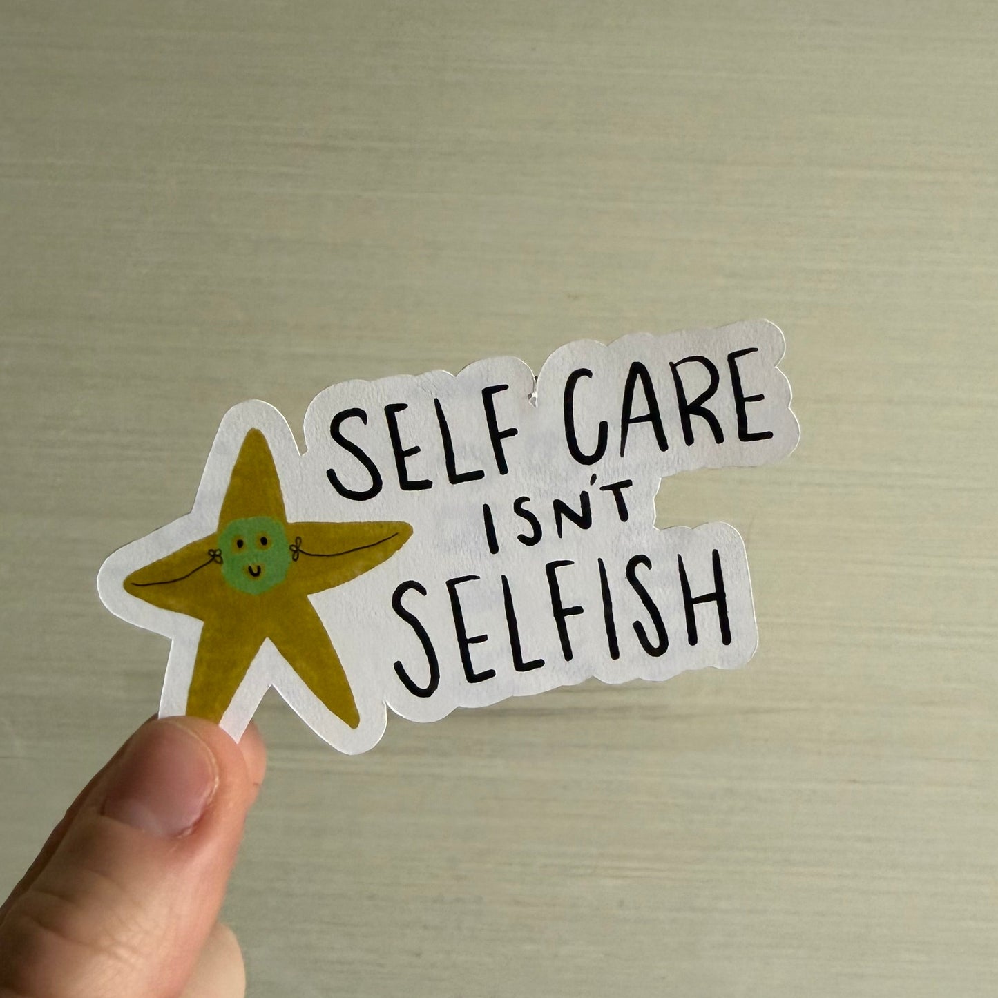 Self Care Sticker