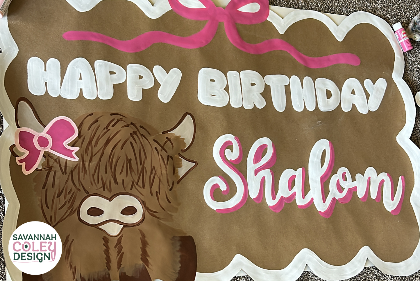 Custom Birthday Banner