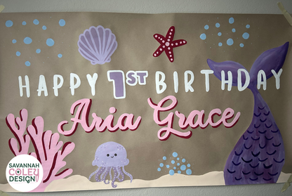 Custom Birthday Banner