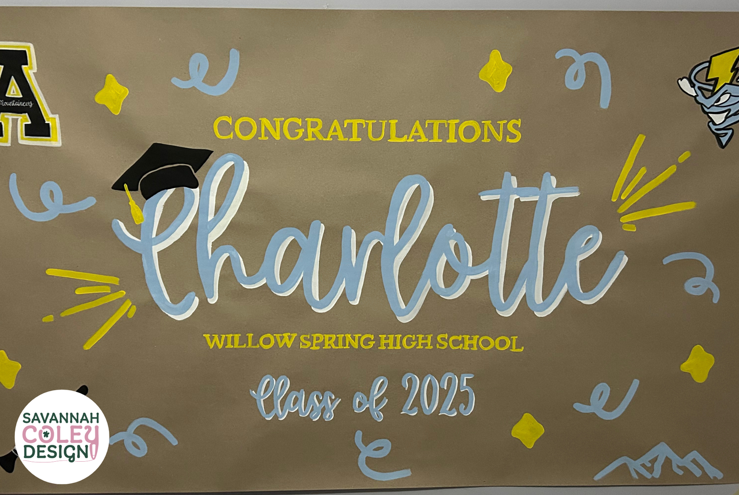Custom Graduation Banner